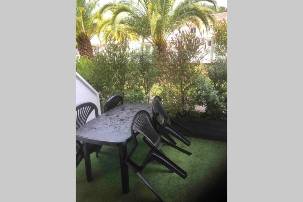 appartement residence avec piscine à anglet limite Biarritz Esterno foto